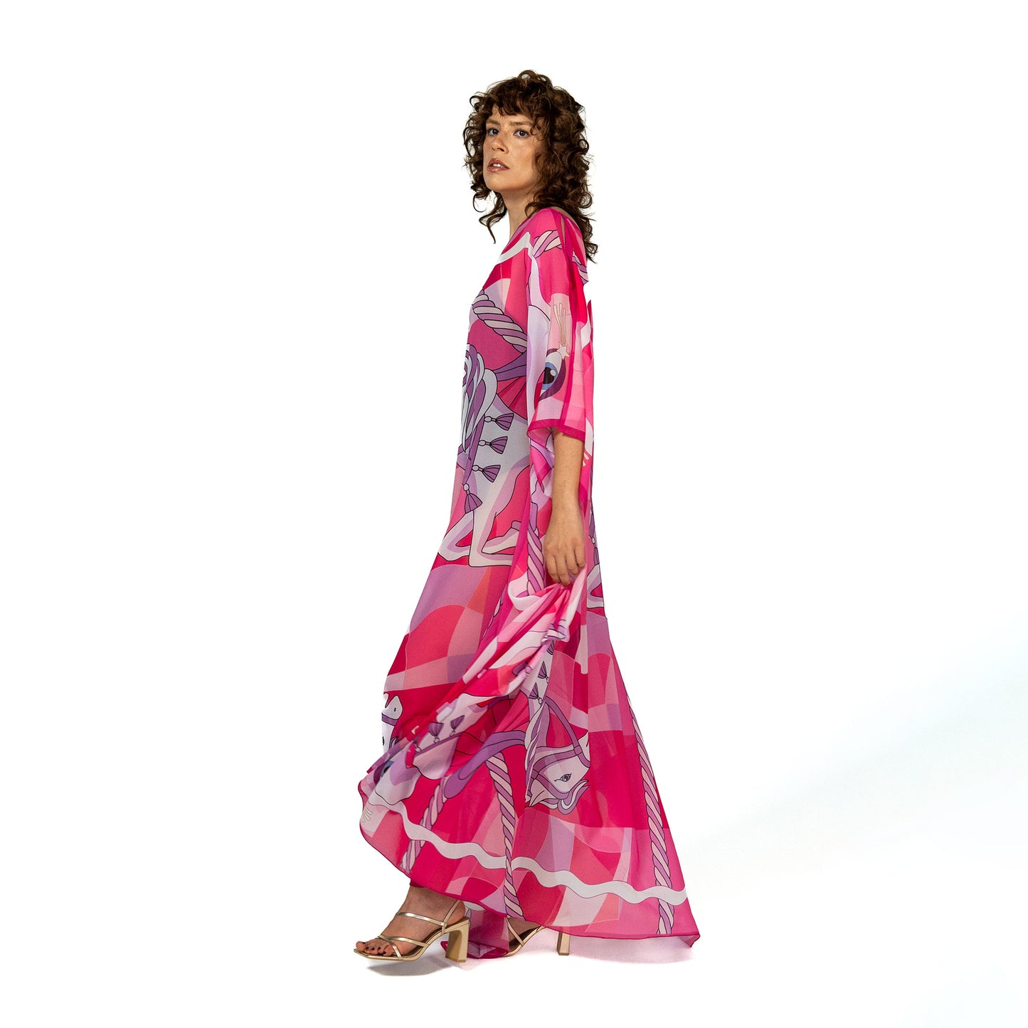 Pink Dreams Caftan