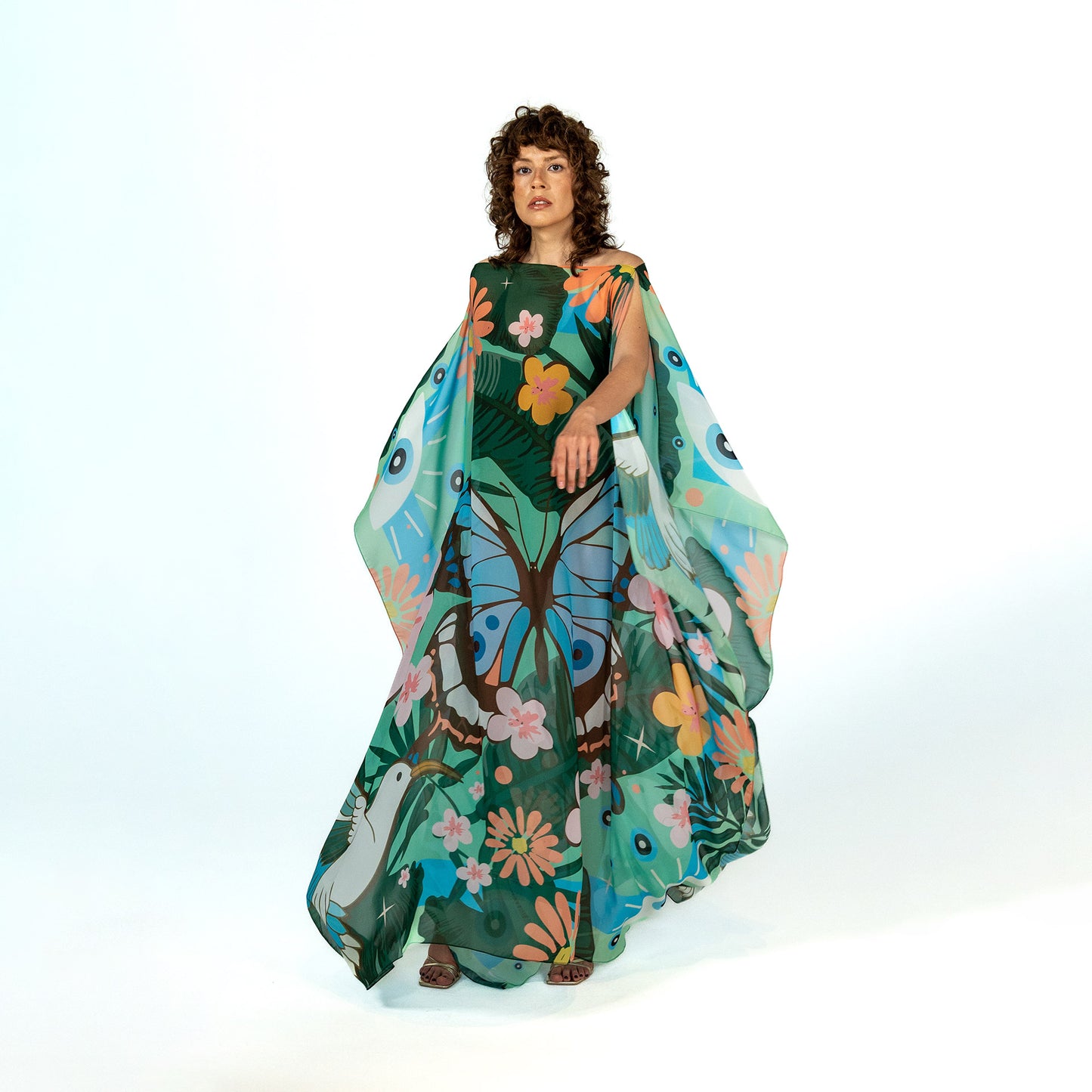 Blue Paradiso Caftan