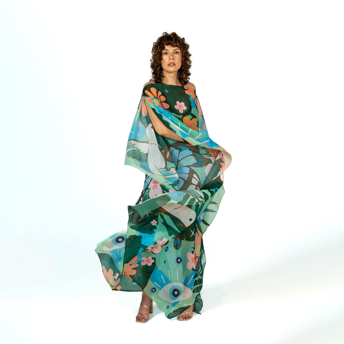 Blue Paradiso Caftan