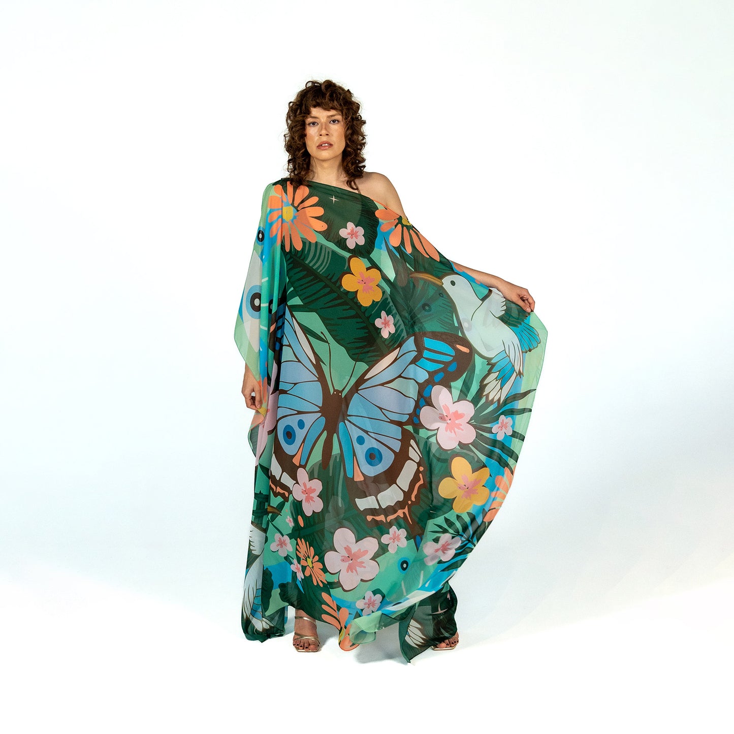 Blue Paradiso Caftan
