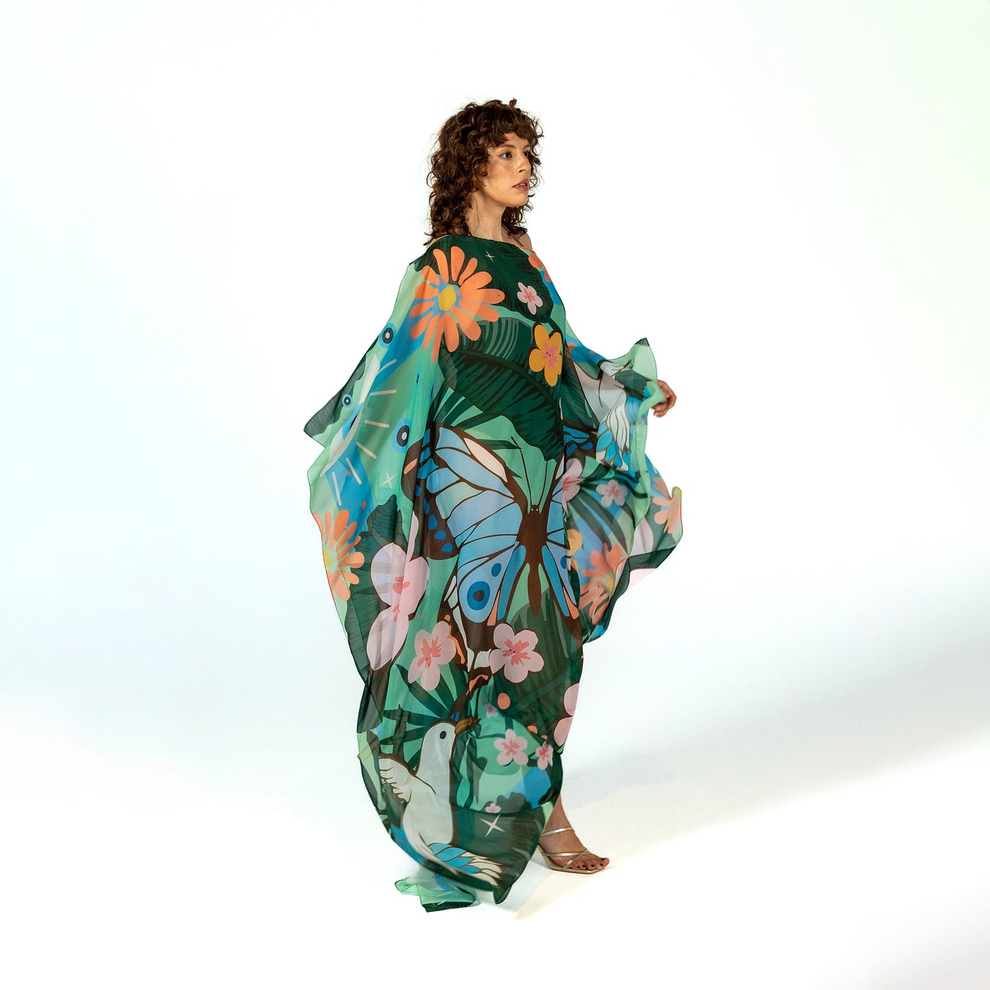 Blue Paradiso Caftan
