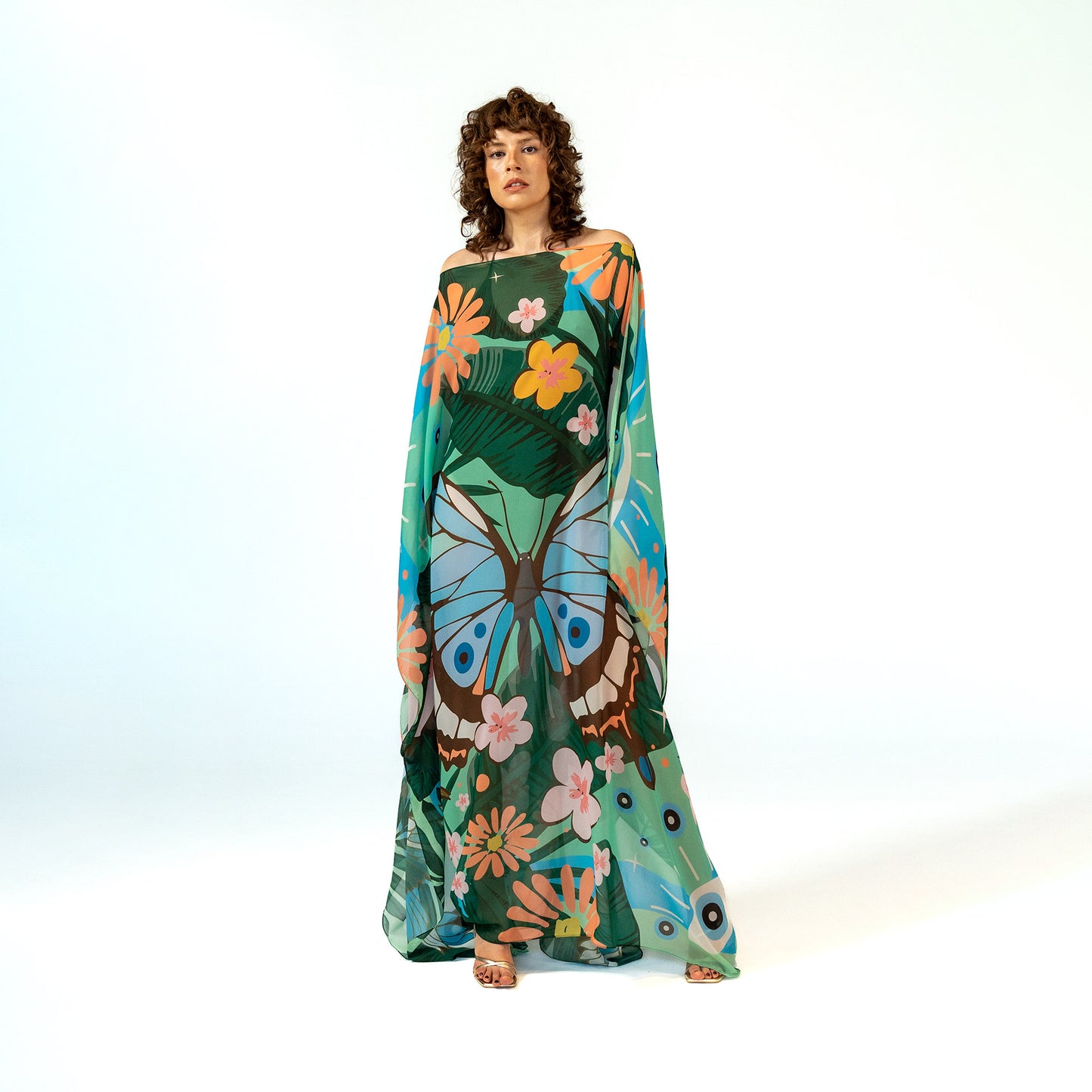 Blue Paradiso Caftan